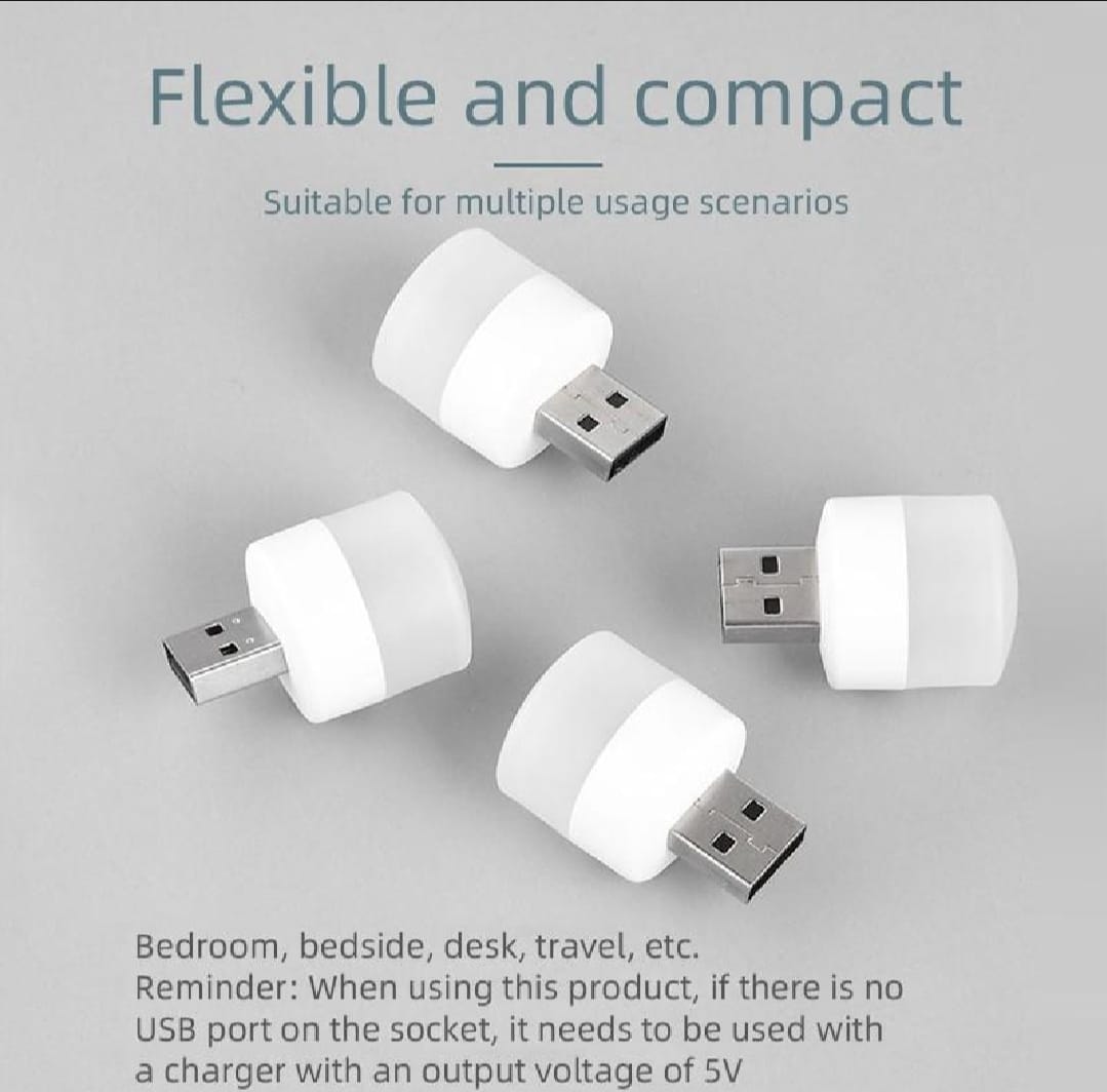 7 Pcs Mini Usb Led Light Bulbs