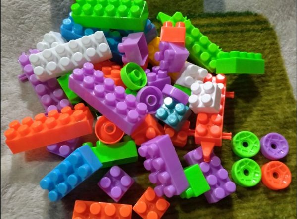 Building Blocks Toy Pack For Kids – 72 Pieces Multicolor Blocks